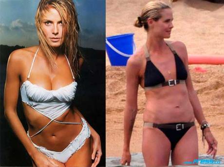 14 Famosas con y sin photoshop 14 Famosas con y sin photoshop - 4