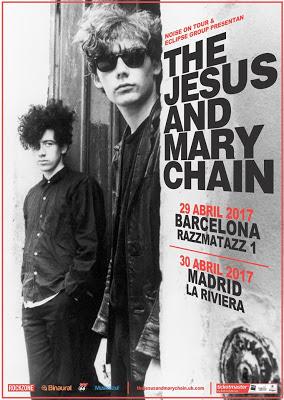 The Jesus and Mary Chain actuarán en Barcelona y Madrid presentando nuevo disco