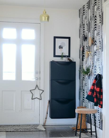 La casa de una famosa deco-blogger en Navidad