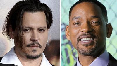 Johnny Depp y Will Smith,  menos rentables de Hollywood