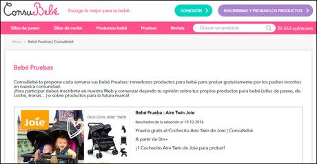 Consubebé: Opiniones fiables sobre productos de puericultura