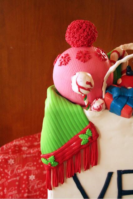 Christmas Shopping Cake