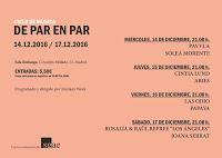 Ciclo de conciertos De par en par Ciclo de conciertos De par en par