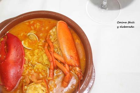 ARROZ CON BOGAVANTE (RECETA FÁCIL, 30 MINUTOS)