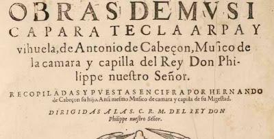 Antonio de Cabezón: biografía y ediciones