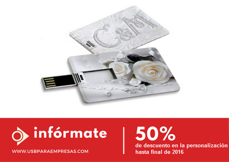 Memorias USB para Bodas