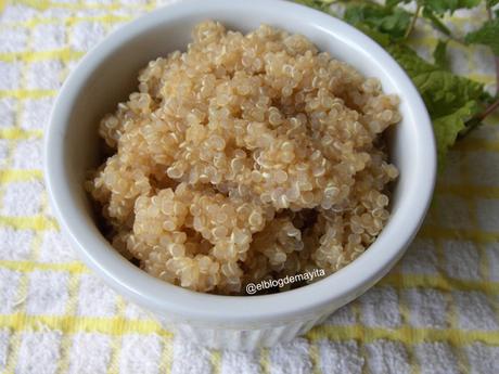 Tabulé con Quinoa quinoa-cocida