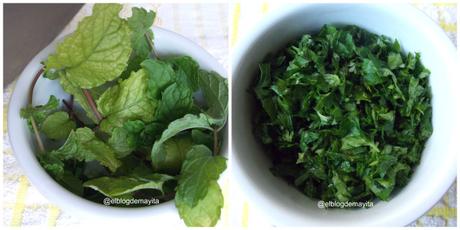 Tabulé con Quinoa hierbabuena-perejil