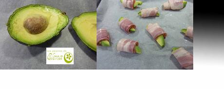 Wrapped de aguacate y beicon