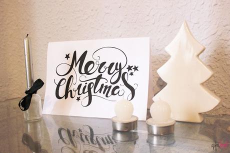 Freebie: Tarjeta Merry Christmas