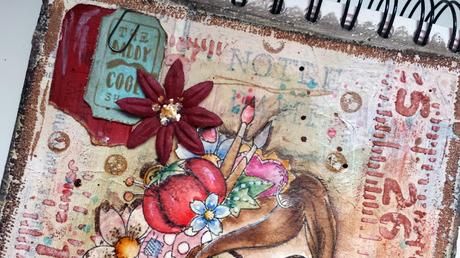 Mini clase de Mixed Media en colaboración con Creavea: Día 1 Mini clase de Mixed Media en colaboración con Creavea: Día 1