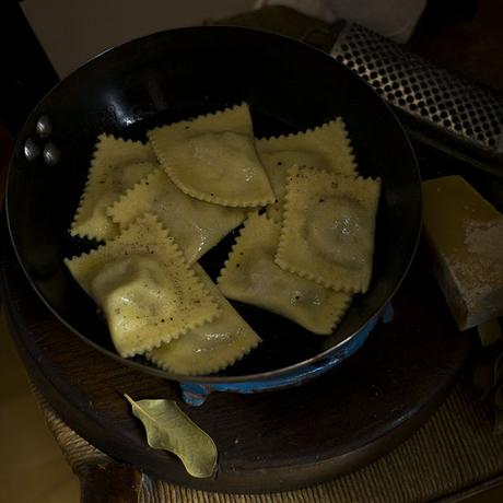 COMO HACER RAVIOLI DE BERENJENA ASADA