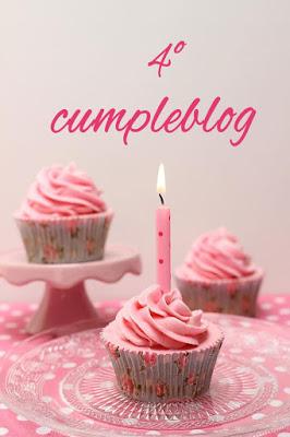 Cuarto bloganiversario Cuarto bloganiversario