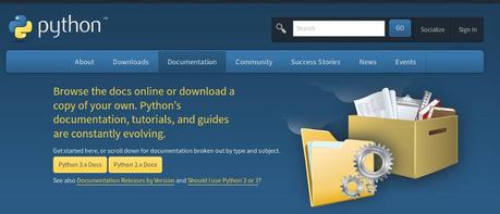 Recursos gratuitos para aprender a programar con Python desde cero Documentacion oficial de Python
