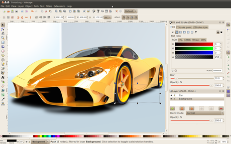 MyPaint, Gimp, Inkscape y Blender: Alternativas libres para diseño gráfico inkscape