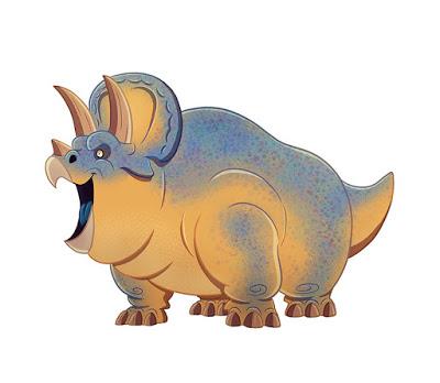 Los ceratópsidos de Olivier Silven Los ceratópsidos de Olivier Silven