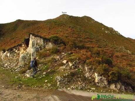 Ruta al TORRE y NIAÑU desde LA MATOSA Pista del Pesquerín, y tramo final al Torre