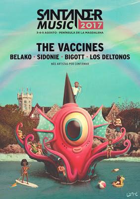 Santander Music Festival 2017: The Vaccines, Sidonie, Los Deltonos, Bigott, Belako...