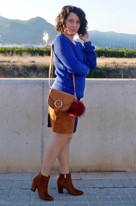 Falda color block Falda color block