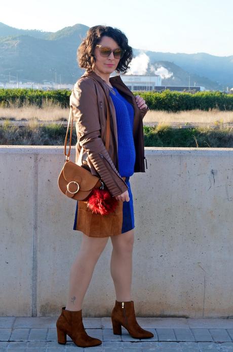 Falda color block Falda color block