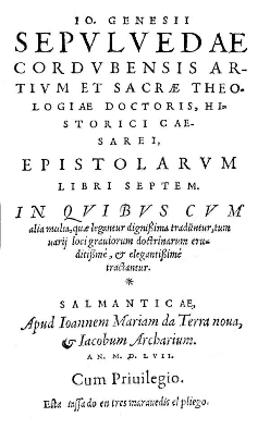 Doctrina de la Guerra Justa por Juan Ginés de Sepúlveda Doctrina de la Guerra Justa por Juan Ginés de Sepúlveda