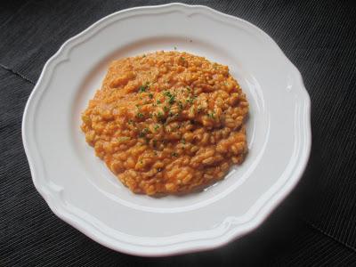 RISOTTO DE CALABAZA Y MASCARPONE