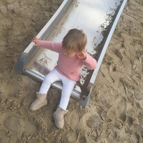 Disfrutando de la playa en invierno Disfrutando de la playa en invierno