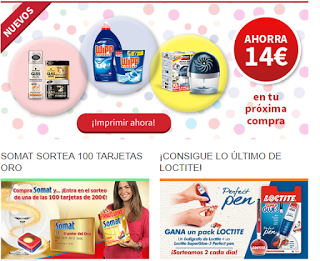 MUESTRAS GRATIS, CUPONES DESCUENTO Y PROMOCIONES