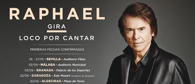 Primeras fechas de 'Loco por Cantar', la nueva gira de Raphael Primeras fechas de 'Loco por Cantar', la nueva gira de Raphael
