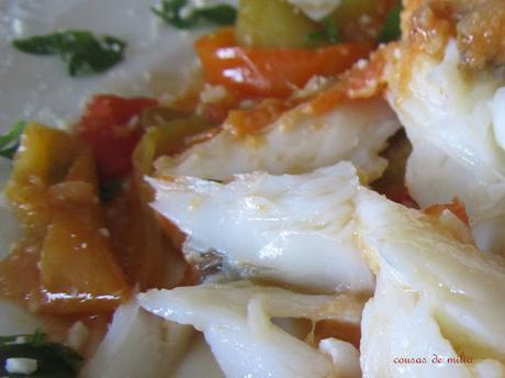 Bacalao con almendras Bacalao con almendras