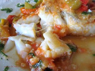 Bacalao con almendras Bacalao con almendras