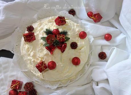 Tarta Red Velvet para Navidad