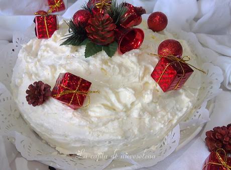 Tarta Red Velvet para Navidad