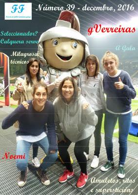 La Revista del Fútbol Femenino Galego (Diciembre) aborda el polémico nombramiento de los seleccionadores para el Galicia-Catalunya La Revista del Fútbol Femenino Galego (Diciembre) aborda el polémico nombramiento de los seleccionadores para el Galicia-Catalunya