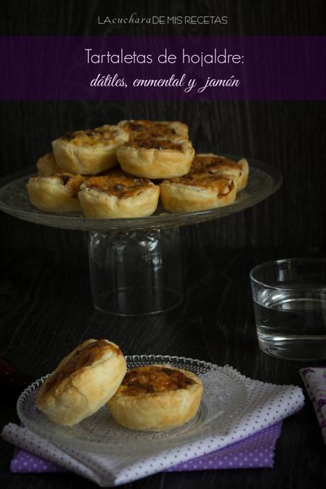 Tartaletas de dátiles, emmental y jamón tartaletasdatiles
