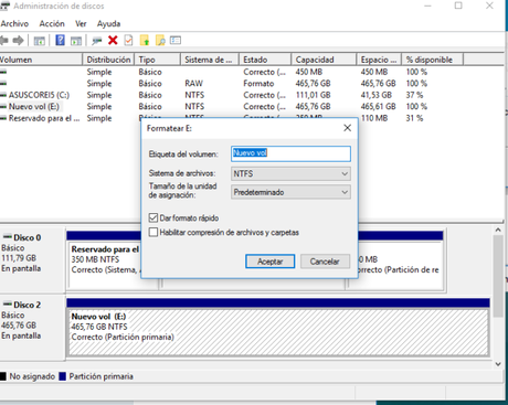 Como eliminar particiones ocultas con Windows 10 Como eliminar particiones ocultas con Windows 10