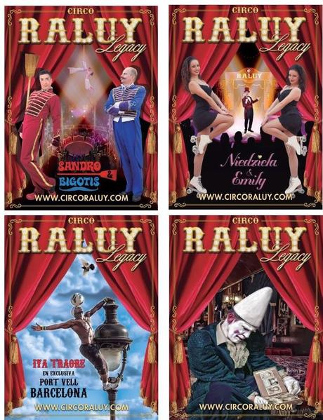 Carteles del Circo en Barcelona