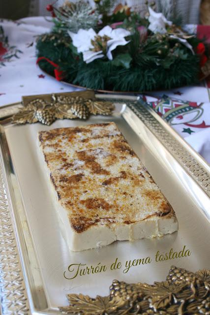 Turrón de yema tostada El Ágora de Ángeles Turrón de yema tostada