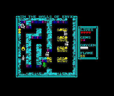 'In the Walls of Eryx', un nuevo arcade para Spectrum disponible en descarga gratuita 'In the Walls of Eryx', un nuevo arcade para Spectrum disponible en descarga gratuita