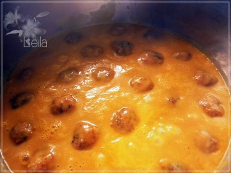 Albondigas a la bilbaina. Asalto a Estela Albondigas a la bilbaina. Asalto a Estela