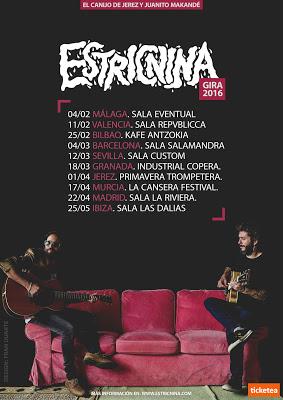 Primeras fechas de la gira de Estricnina, el nuevo proyecto de El Canijo de Jerez y Juanito Makandé Primeras fechas de la gira de Estricnina, el nuevo proyecto de El Canijo de Jerez y Juanito Makandé