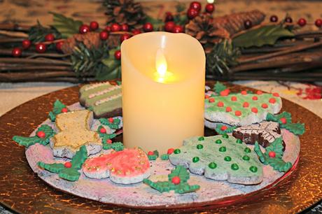 CÓMO HACER UN CENTRO DE NAVIDAD CON GALLETAS