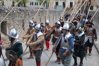 Jaca y la vuelta de los Tercios.