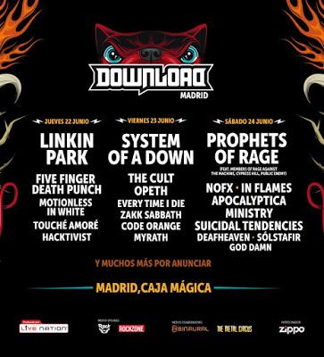 Download Festival Madrid 2017: The Cult, In Flames, Ministry, Suicidal Tendencies, Five Finger Death Punch...