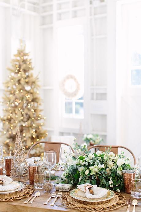 Ideas para decorar la mesa de Navidad