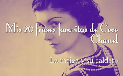 Mis 20 frases favoritas de Coco Chanel