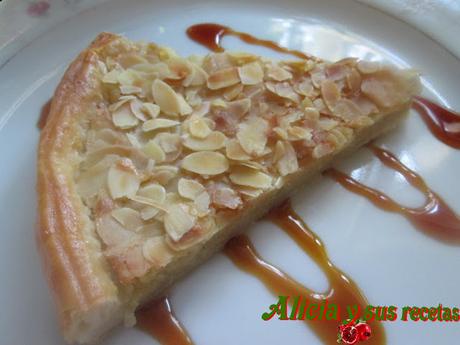 TARTA DE ALMENDRAS NAVIDEÑA