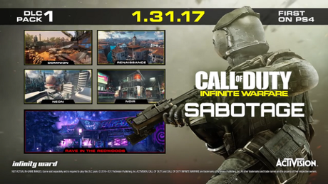 Activision desvela el contenido de Sabotage, el primer DLC de Call of Duty: Infinite Warfare Activision desvela el contenido de Sabotage, el primer DLC de Call of Duty: Infinite Warfare