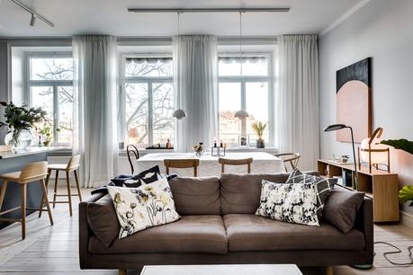 Ventanas de hierro, perfectas para separar ambientes. 04