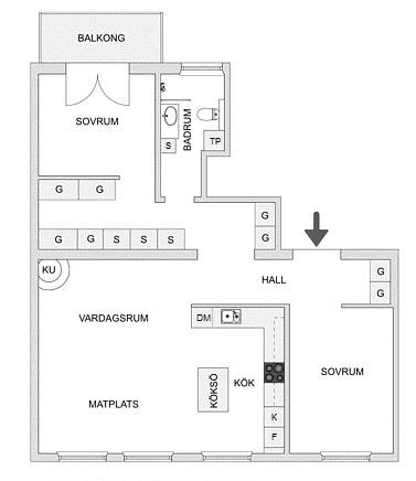 Ventanas de hierro, perfectas para separar ambientes. 17